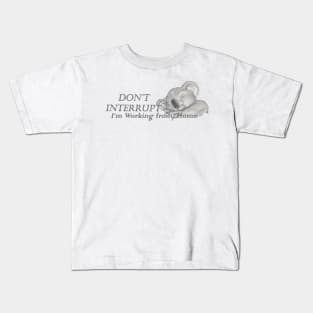 Koala WFH Kids T-Shirt